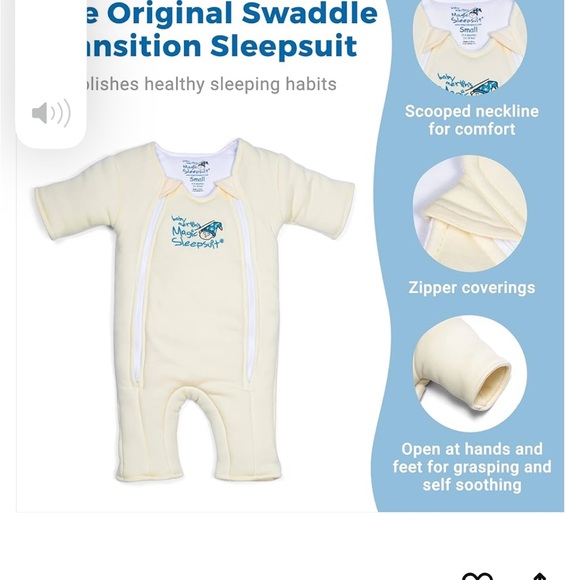 Magic Merlin sleep Suit- Small - Picture 7 of 7